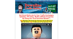 Desktop Screenshot of downlinetrafficbuilder.com